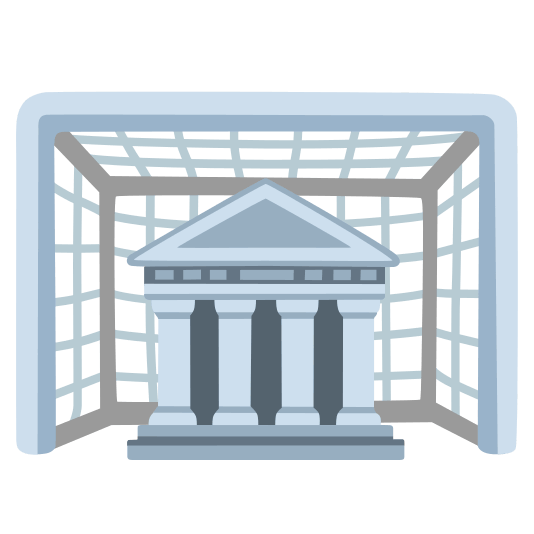 goal net classical building