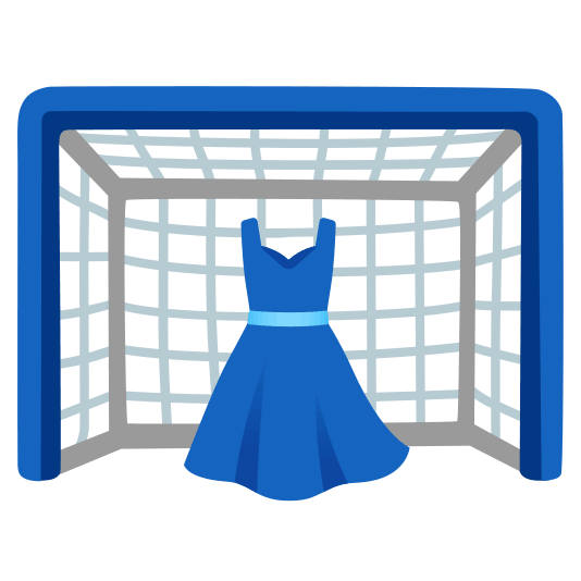 goal net dress
