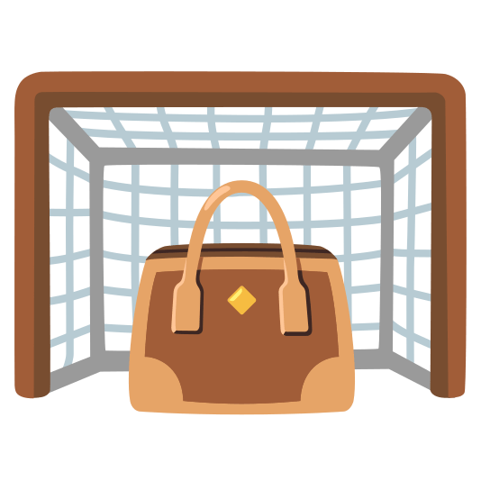 goal net handbag