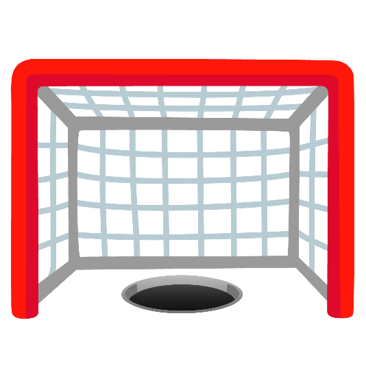 goal net hole