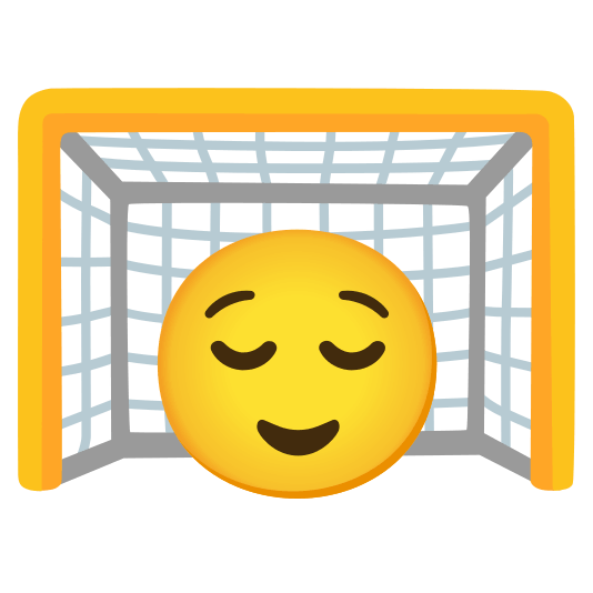 goal net relieved