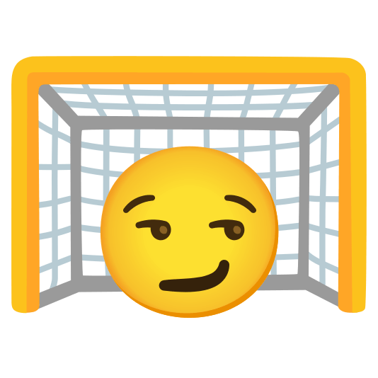 goal net smirk