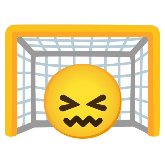 goal net confounded