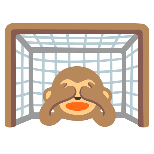 goal net see no evil