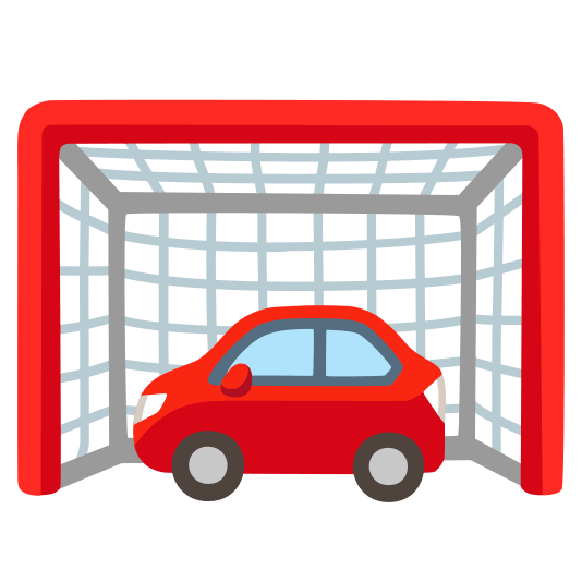 goal net car
