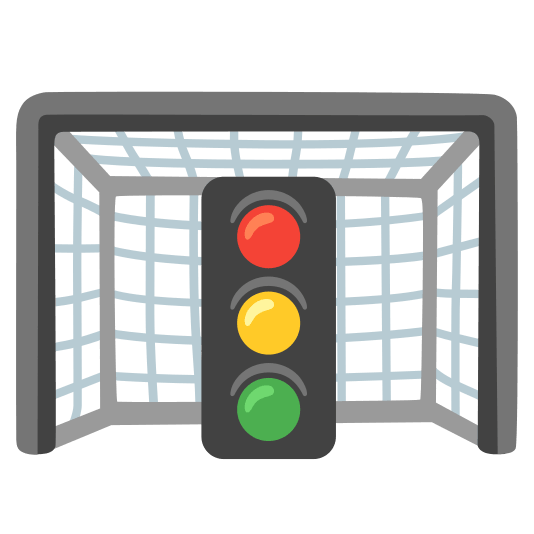 goal net vertical traffic light