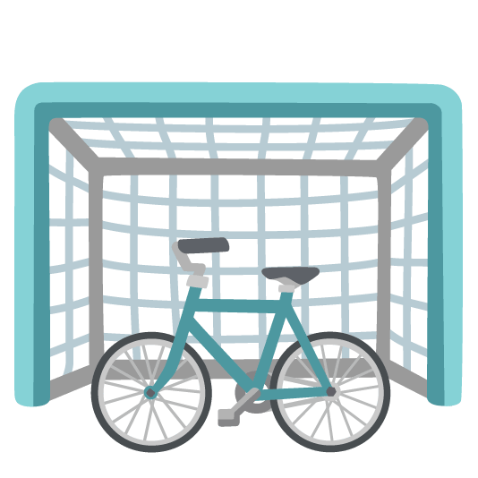 goal net bike