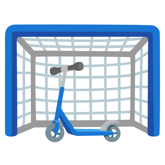 goal net scooter