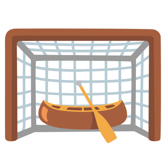 goal net canoe