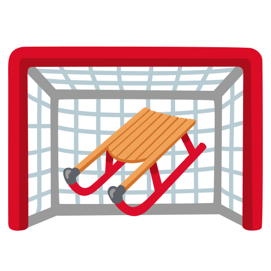 goal net sled