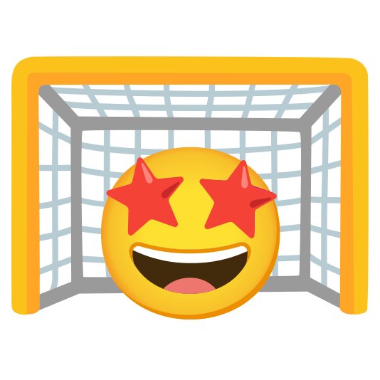 goal net star struck