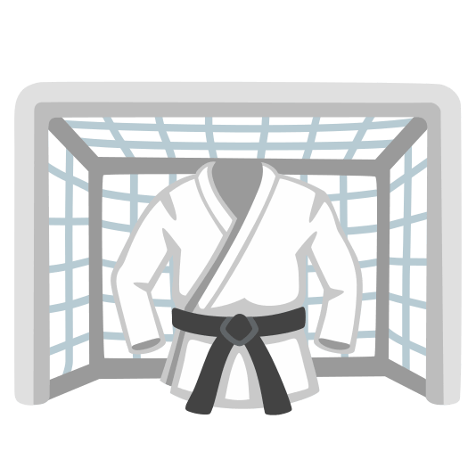 goal net martial arts uniform