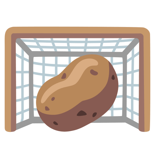 goal net potato