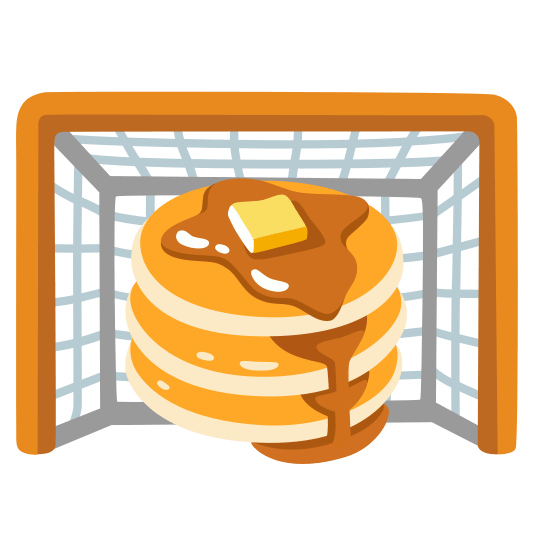 goal net pancakes