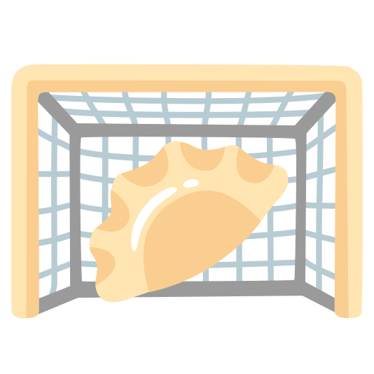 goal net dumpling