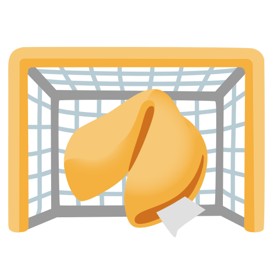 goal net fortune cookie