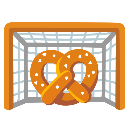 goal net pretzel