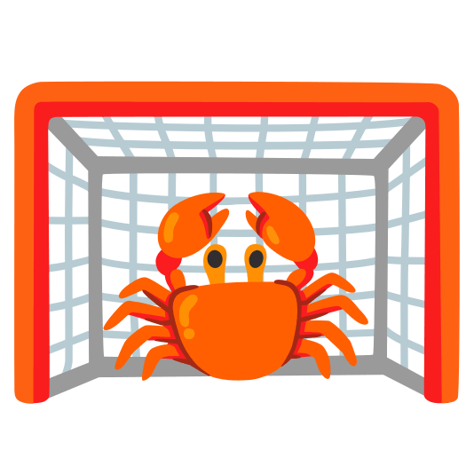 goal net crab
