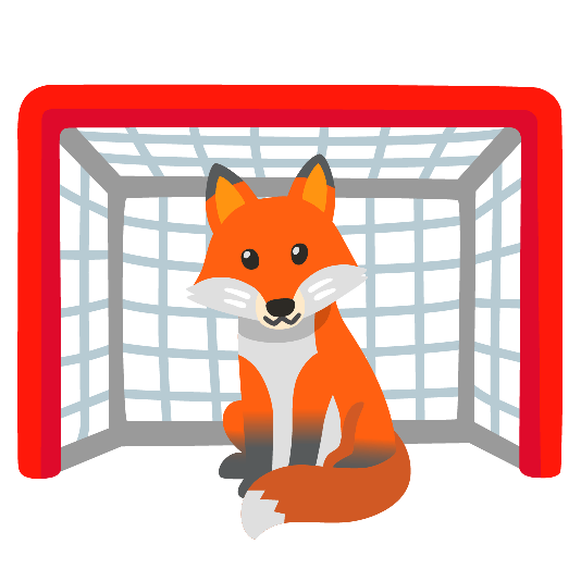 goal net fox face