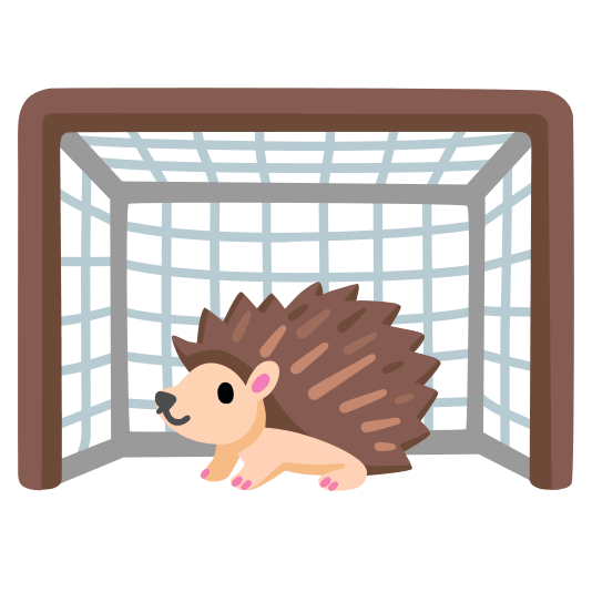 goal net hedgehog