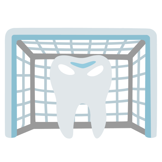 goal net tooth