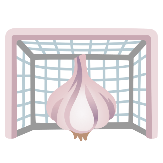 goal net garlic