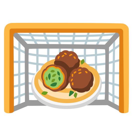 goal net falafel