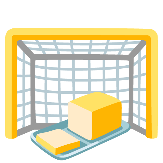 goal net butter