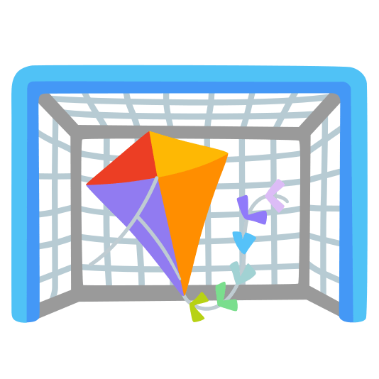 goal net kite