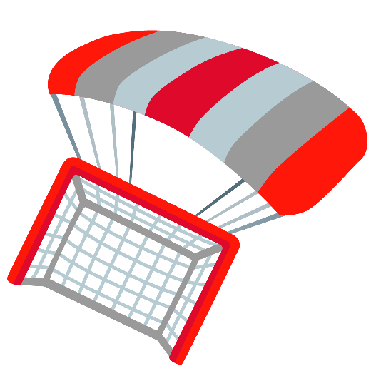 goal net parachute