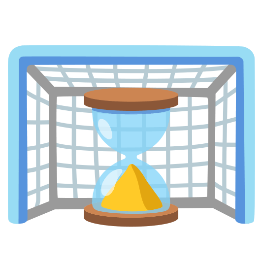 goal net hourglass