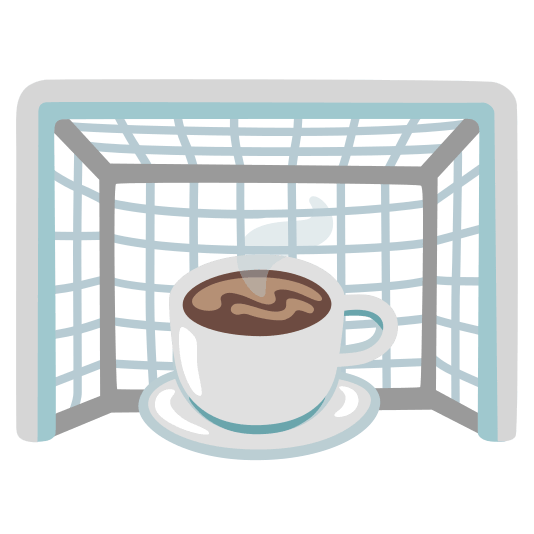 goal net coffee