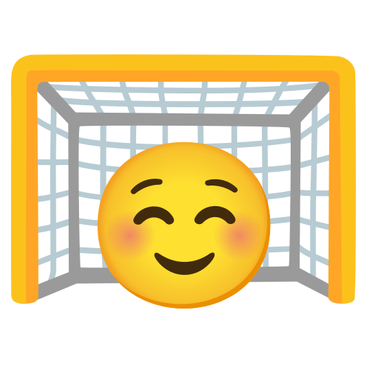 goal net relaxed
