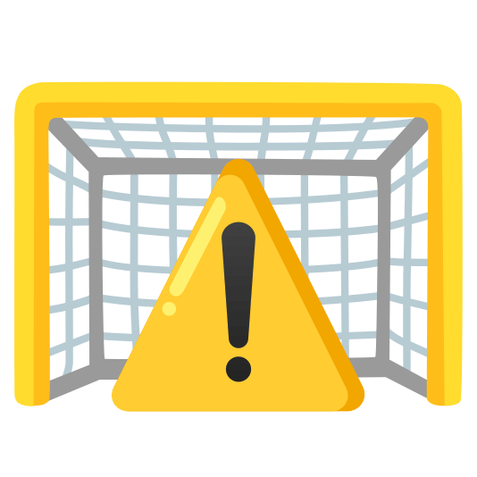 goal net warning