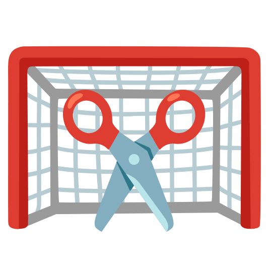 goal net scissors