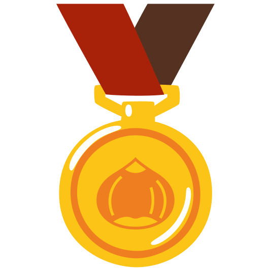 first place medal chestnut