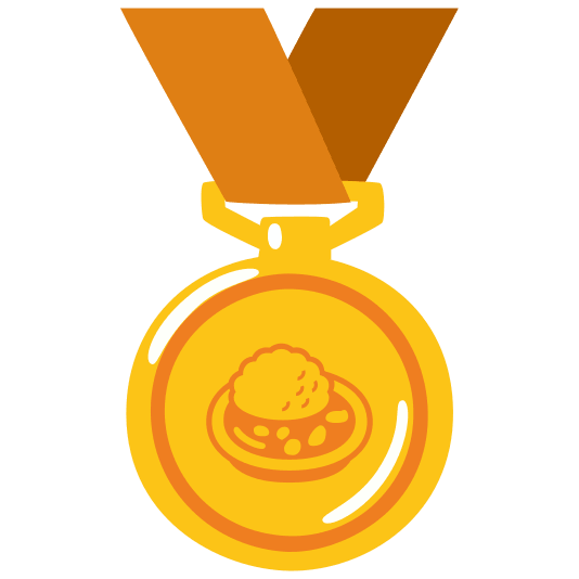 first place medal curry