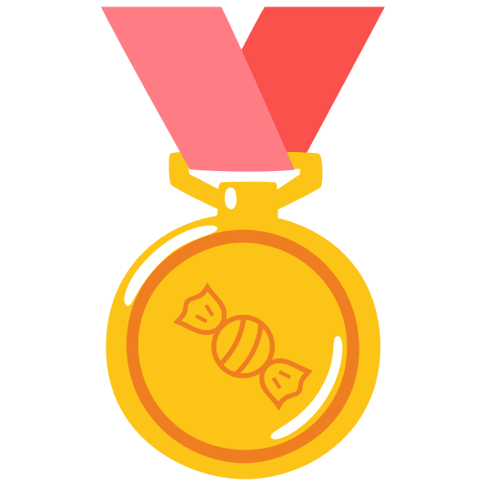 first place medal candy