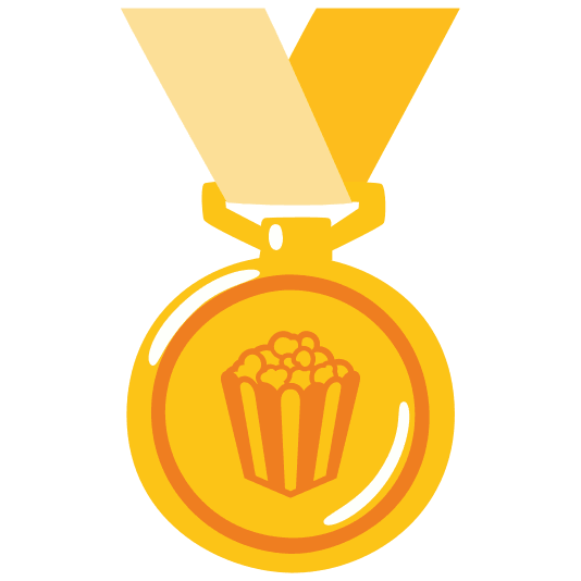 first place medal popcorn