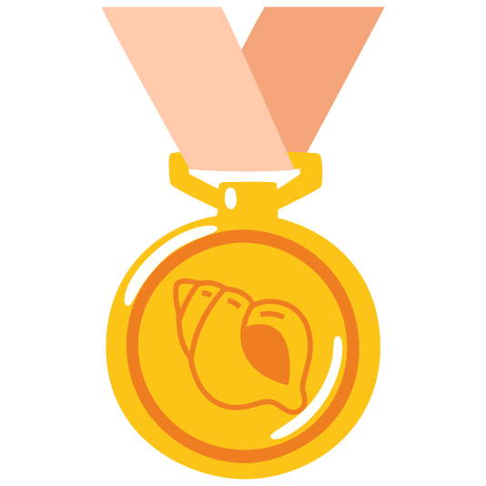 first place medal shell