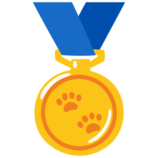 first place medal feet