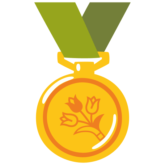 first place medal bouquet