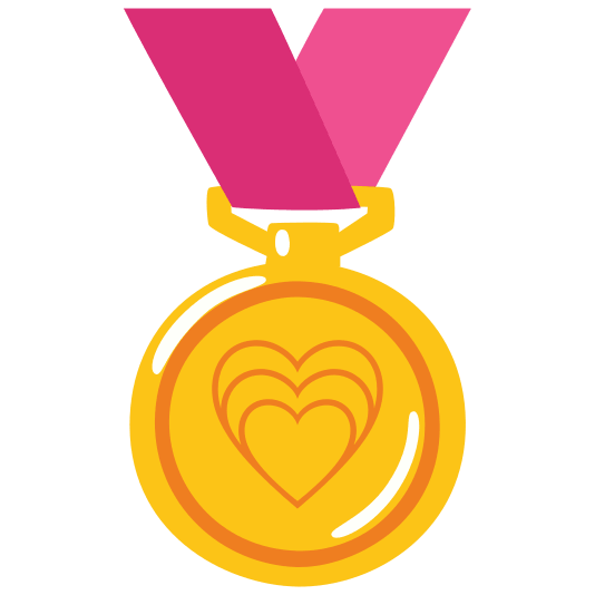 first place medal heartpulse