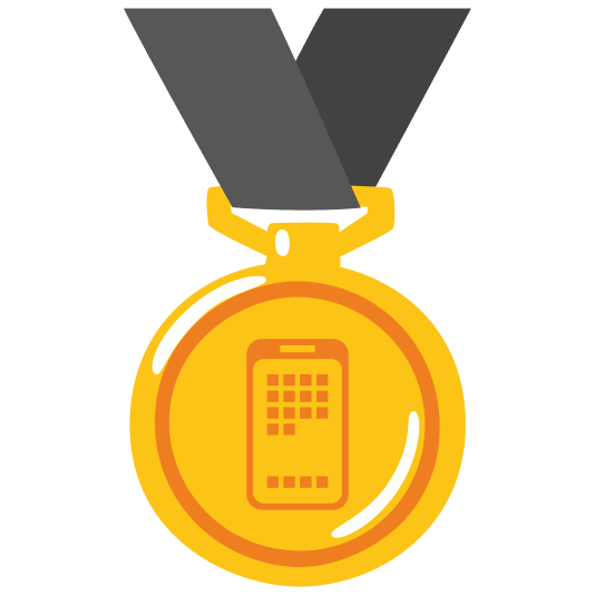 first place medal iphone