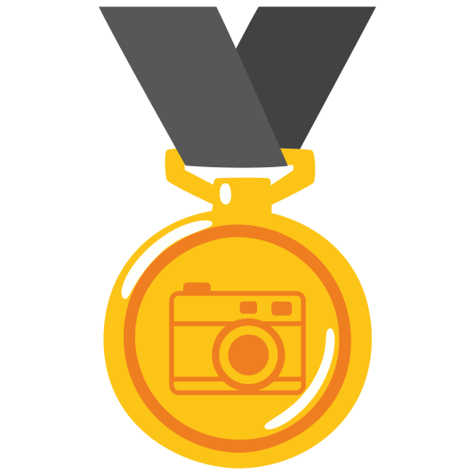first place medal camera