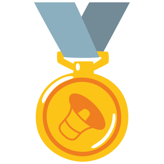 first place medal speaker