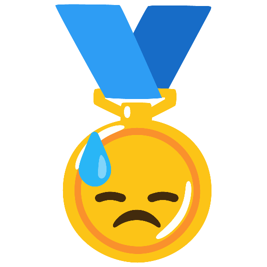 first place medal sweat