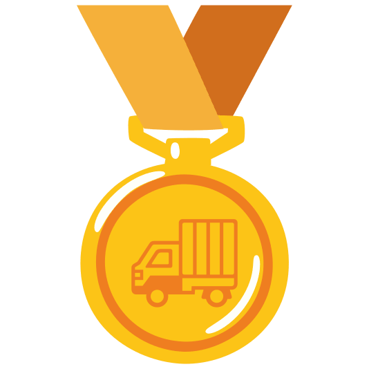 first place medal truck