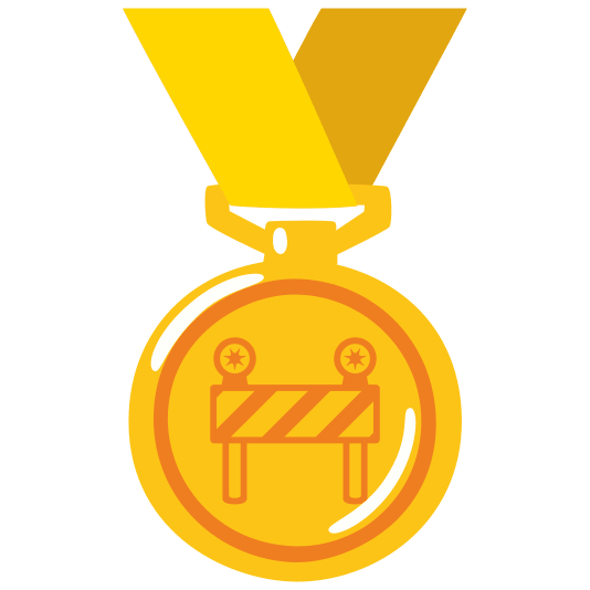 first place medal construction