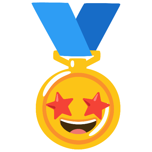 first place medal star struck